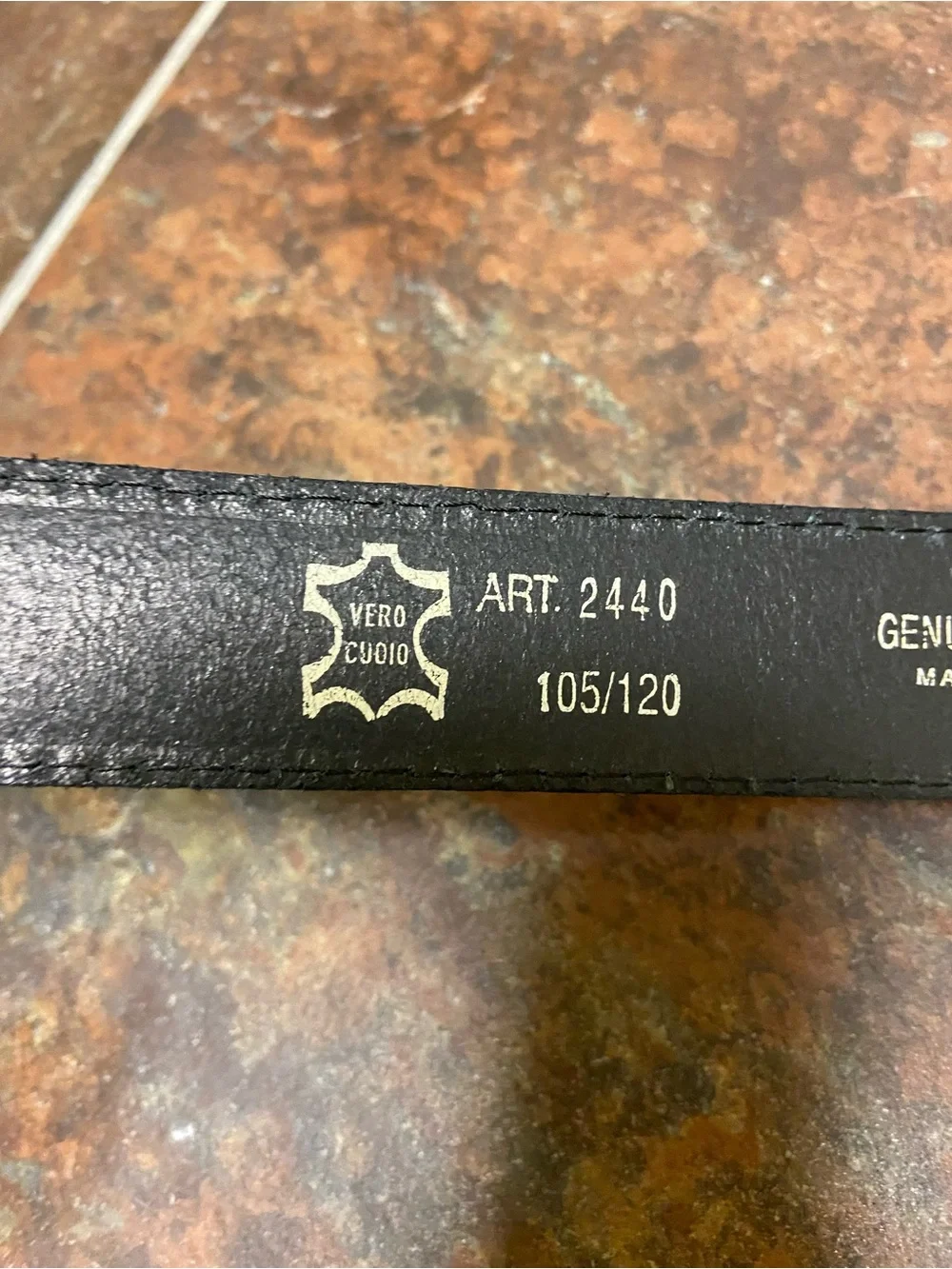 Bellagio Basindelli & Fuzzi Black Italian Leather Dress Belt Size 36-40 Classic